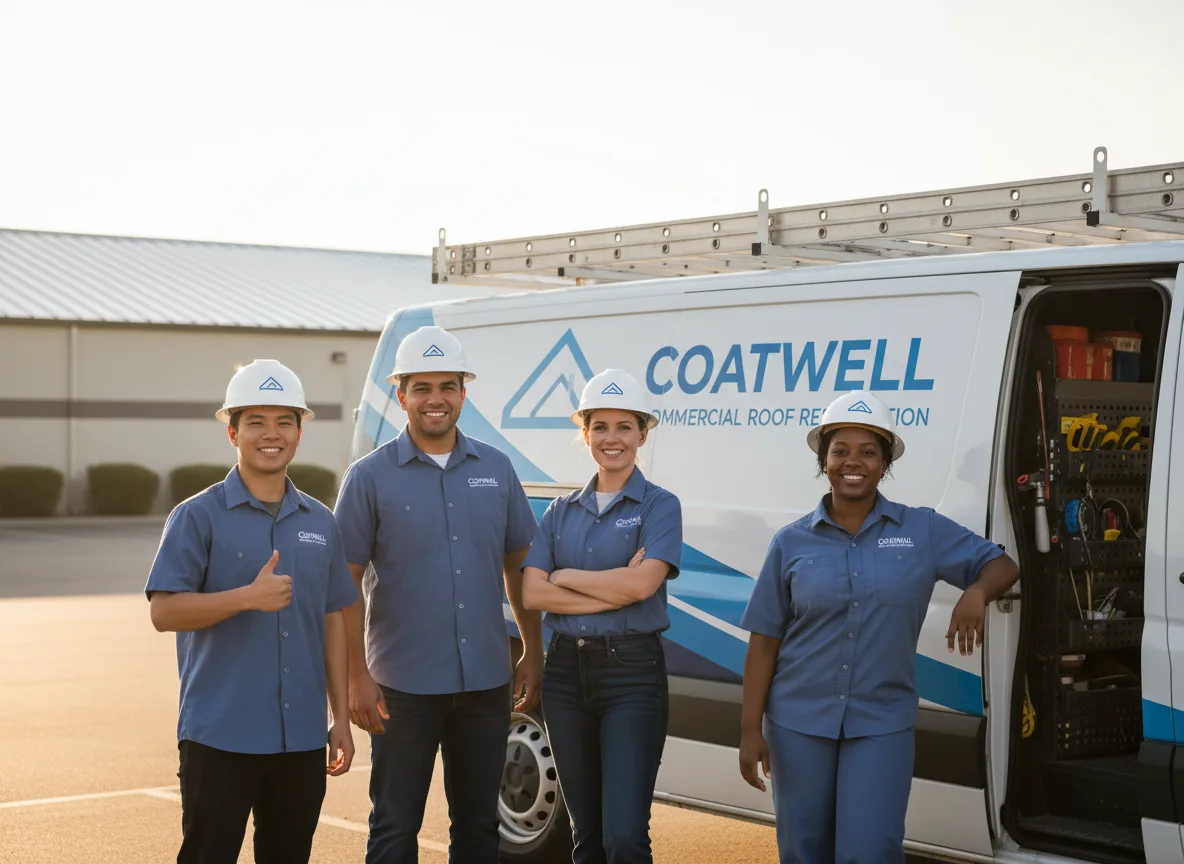 Commercial roof coating company in Blanchard, OK